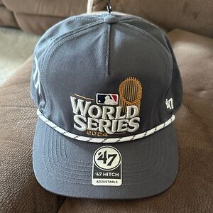 NWT NY Yankees World Series Adjustable Hat